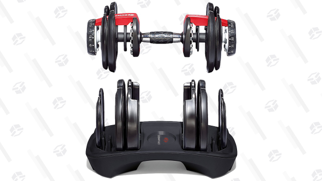 Bowflex SelectTech 552 Adjustable Dumbbells | $200 | Amazon | Clip the $98 coupon